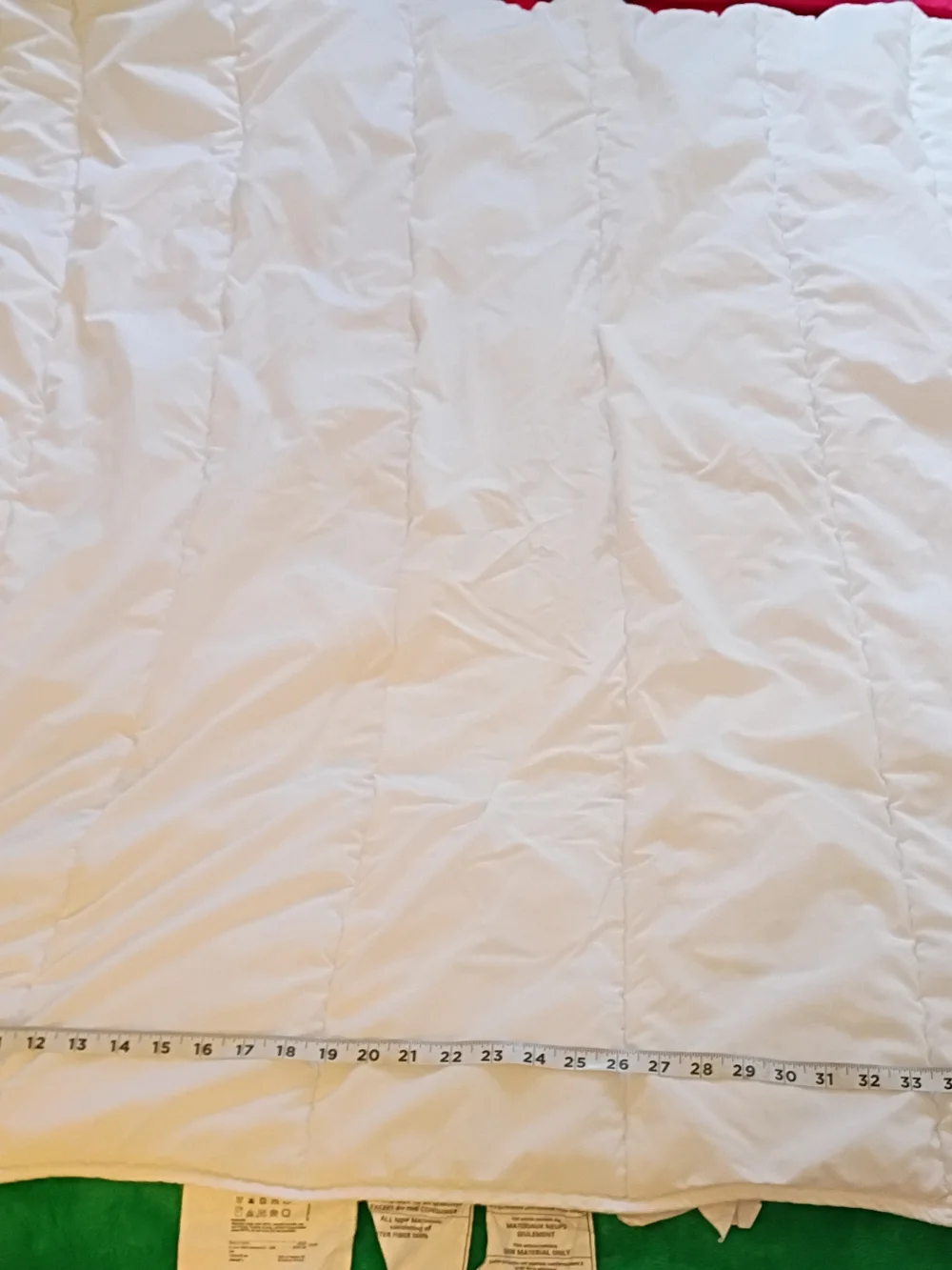 IKEA LEN Duvet Insert Crib White. 49 X 43